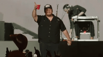 Man Singing Into Microphone Come On GIF