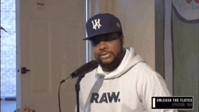 Man Singing Into Microphone GIF