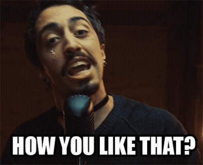 Man Singing Into Microphone How You Like That GIF