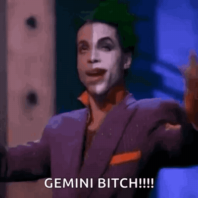 Man Singing Into Microphone I'm A Really Crazy Gemini GIF