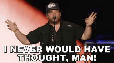Man Singing Into Microphone I Never Would Have Thought Man GIF