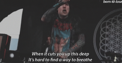 Man Singing Into Microphone GIF