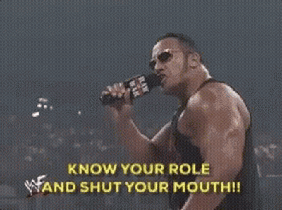 Man Singing Into Microphone Know Your Role GIF