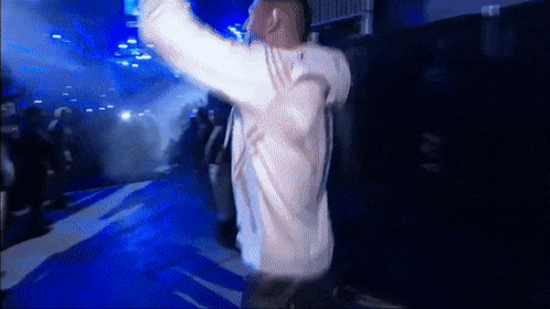 Man Singing Into Microphone GIF