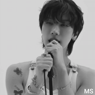 Man Singing Into Microphone MS GIF