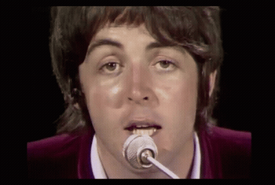 Man Singing Into Microphone Open Mouth GIF
