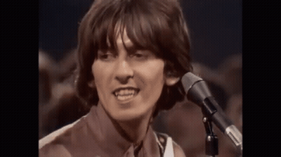 Man Singing Into Microphone GIF