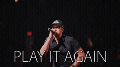 Man Singing Into Microphone Play It Again GIF
