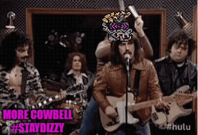 Man Singing Into Microphone Playing Guitar In Band GIF