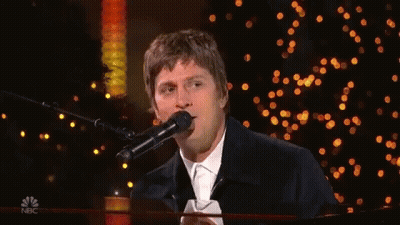 Man Singing Into Microphone Rob Thomas GIF