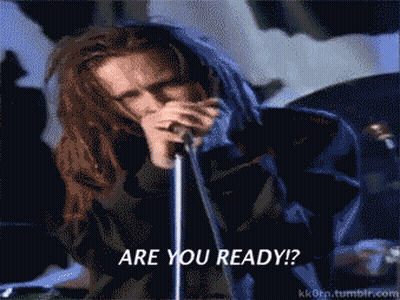 Man Singing Into Microphone Saying Are You Ready GIF