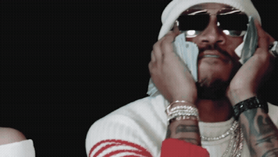 Man Singing Into Microphone GIF