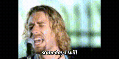 Man Singing Into Microphone Someday I Will GIF