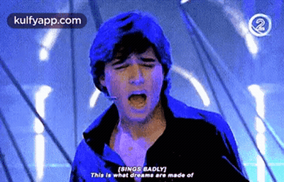 Man Singing This Is What Dreams Are Made Of GIF