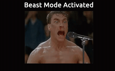 Man Singing Without Shirt GIF