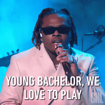 Man Singing Young Bachelor We Love To Play GIF