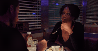 Man Sitting At Diner GIF