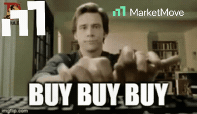 Man Sitting At Keyboard Saying Buy Buy Buy GIF