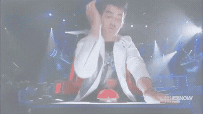 Man Sitting At Microphone GIF