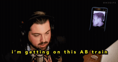 Man Sitting At Microphone With H3tv GIF
