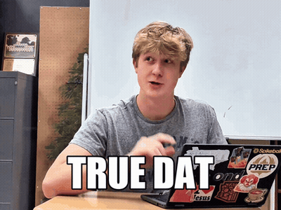 Man Sitting At Table With Laptop True Dat GIF