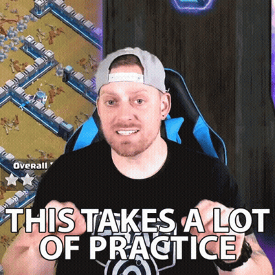 Man Sitting Chair This Takes A Lot Of Practice GIF
