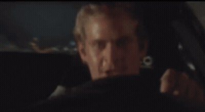 Man Sitting In Back Seat Of Car At Night GIF