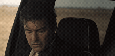 Man Sitting In Back Seat With Eyes Closed GIF