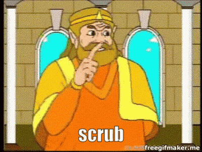 Man Sitting In Bedroom Holding Perfume Making Face GIF