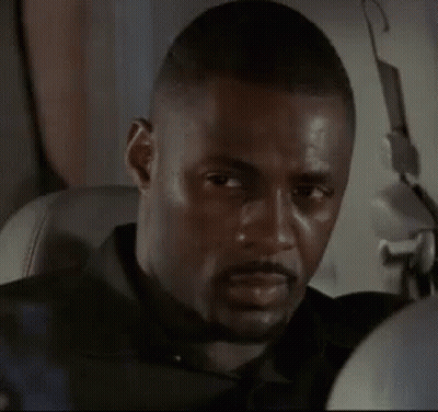 Man Sitting In Car Eyes Closed Mustache GIF