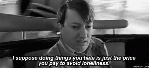 Man Sitting In Car Saying Doing Things You Hate GIF
