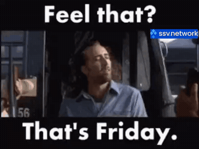 Man Sitting In Car Saying Feel That That's Friday GIF