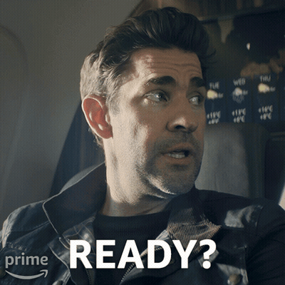 Man Sitting In Car With Ready GIF