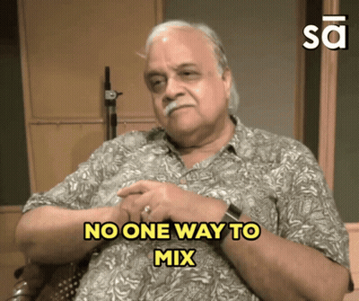 Man Sitting In Chair No One Way To Mix GIF