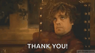 Man Sitting In Chair Saying Thank You GIF