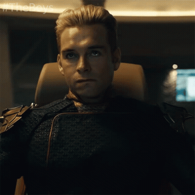 Man Sitting In Chair With The Boys GIF