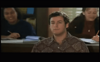 Man Sitting In Classroom With Group GIF