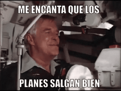 Man Sitting In Cockpit Eyes Closed Meme GIF