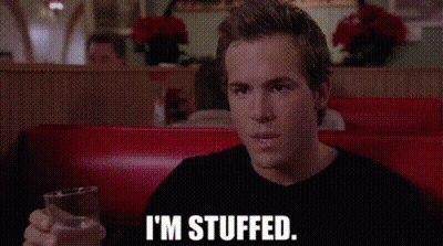 Man Sitting In Diner Holding Glass Of Water GIF