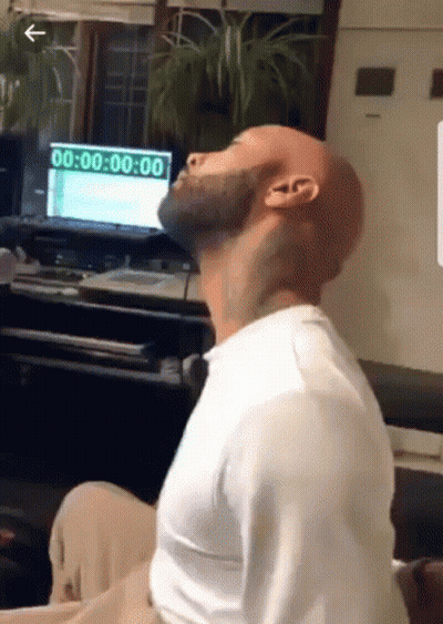 Man Sitting In Front Of Computer Screen GIF