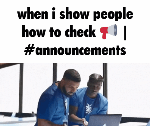 Man Sitting In Front Of Laptop Checking Announcements GIF