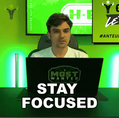 Man Sitting In Front Of Laptop Saying Most Wanted GIF