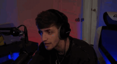 Man Sitting In Front Of Microphone GIF