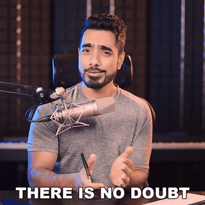 Man Sitting In Front Of Microphone No Doubt GIF