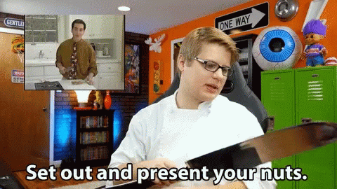 Man Sitting In Front Of One Way Sign GIF