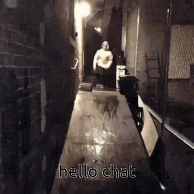 Man Sitting In Front Of Screen Saying Bang GIF
