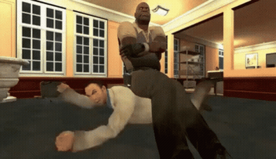 Man Sitting On Another Man's Lap GIF