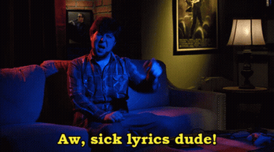 Man Sitting On Couch Aw Sick Lyrics Dude GIF