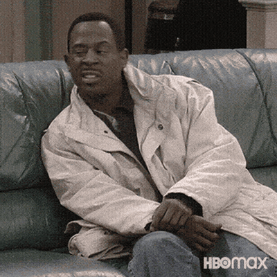 Man Sitting On Couch Hbomax GIF