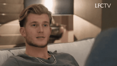 Man Sitting On Couch With LFCTV Logo GIF